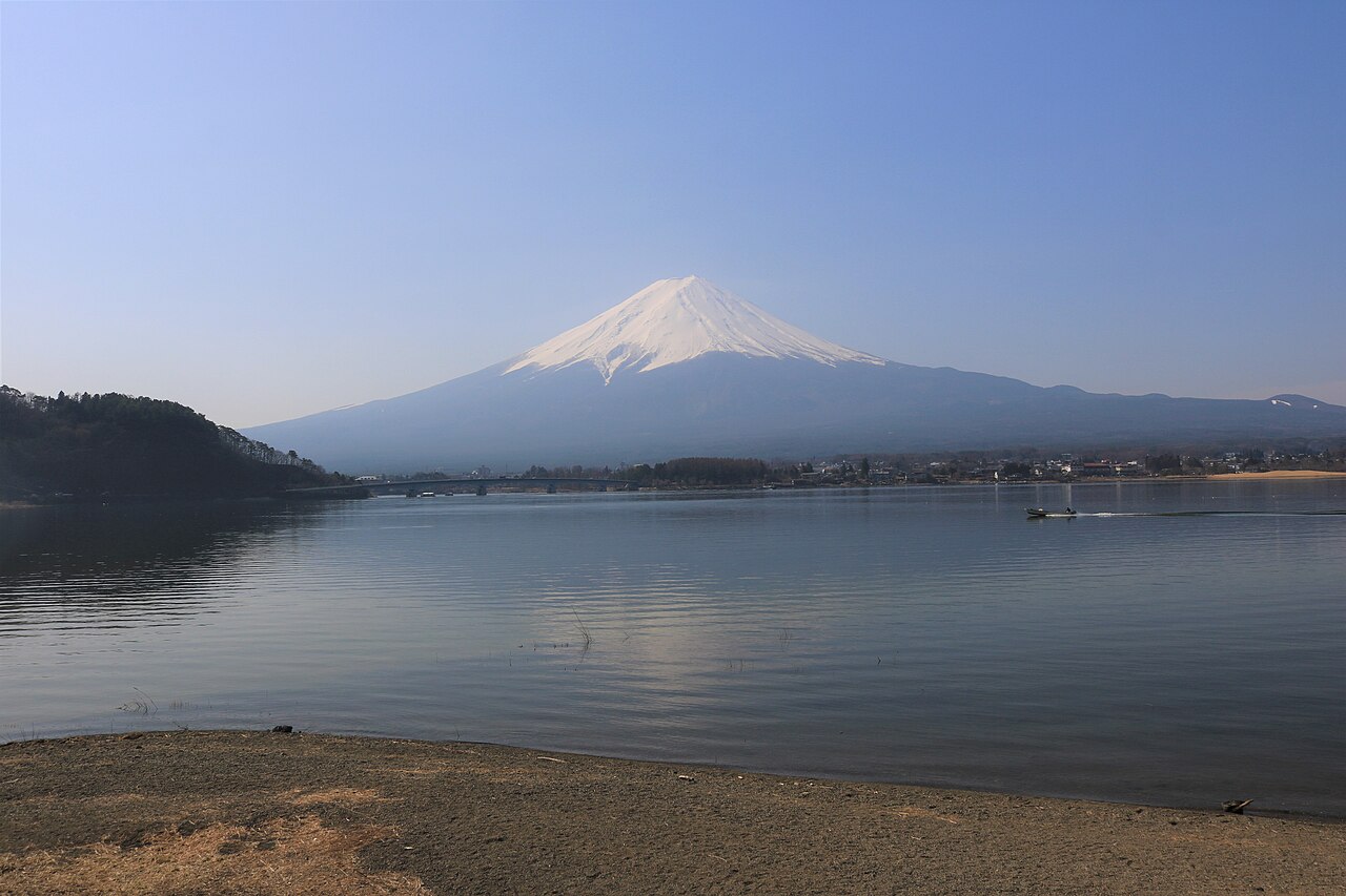 Mount Fuji and Lake Kawaguchiko