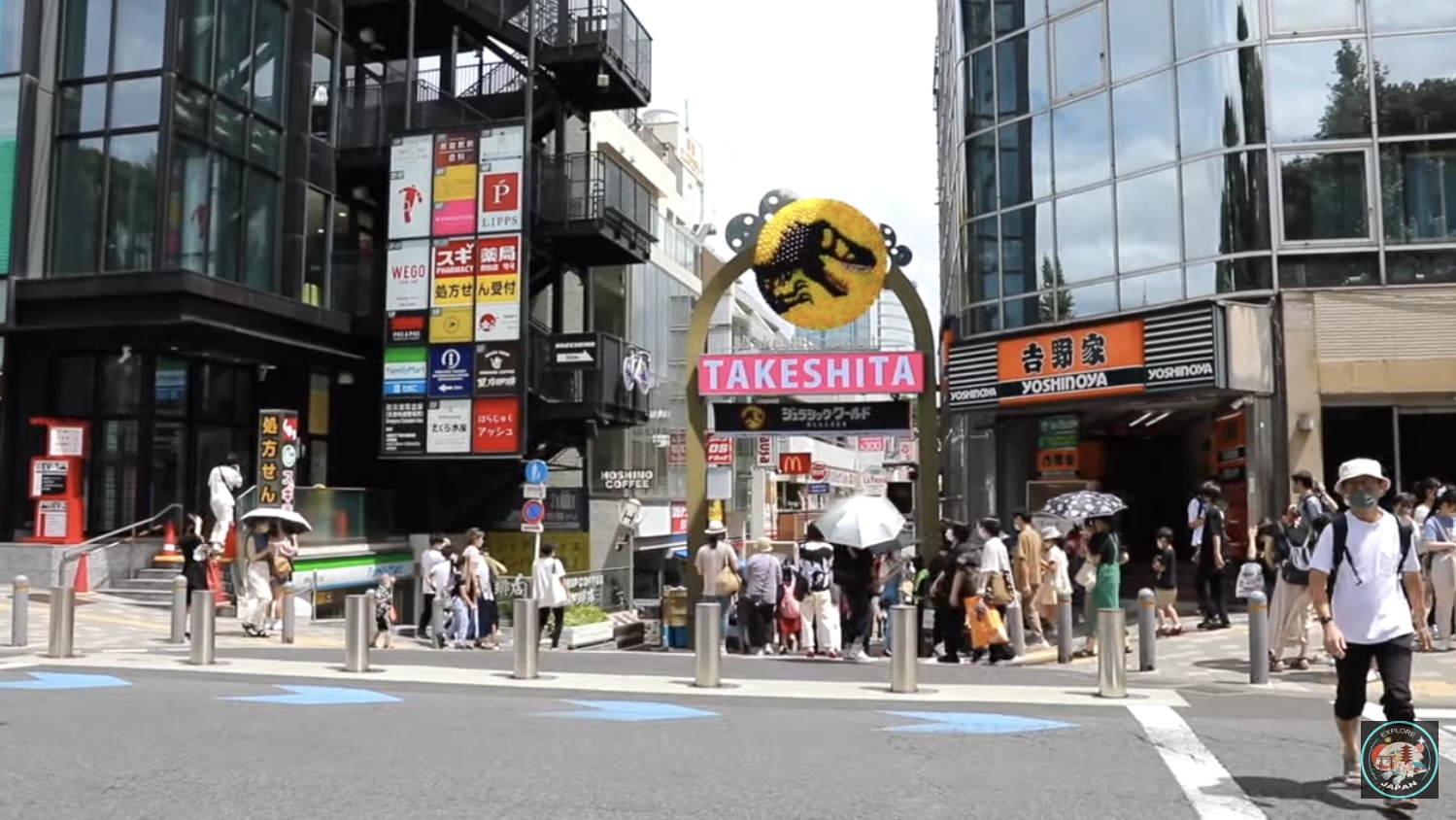 Ginza clothes, Harajuku toys, Apple Store